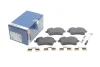 Комплект тормозных колодок из 4 шт. дисков BOSCH 0986494087 (фото 2)