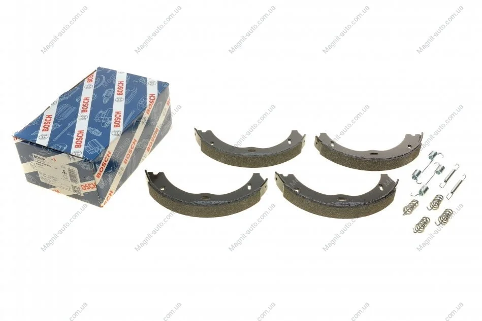 Комплект колодок стояночного тормоза BOSCH 0986487718 (фото 1)