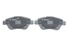 Комплект тормозных накладок, дисковый тормоз BOSCH 0986494132 (фото 4)