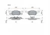 Колодки тормозные дисковые FORD Focus "F >>"04 BOSCH 0986494284 (фото 2)