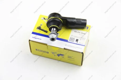 Рульовий наконечник лів/прав CITROEN EVASION, JUMPY I FIAT 131, SCUDO, ULYSSE LANCIA ZETA PEUGEOT 806, EXPERT 1.3-2.1D 10.74-12.06 MOOG PE-ES-5042