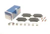 Колодки гальмівні дискові Renault Megane III BOSCH 0986494384 (фото 1)