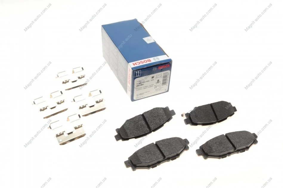 Колодки гальмівні дискові SUBARU Forester/Legacy/Impreza/Outback "R "03>> BOSCH 0986494444 (фото 1)