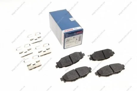 Колодки тормозные дисковые SUBARU Forester/Legacy/Impreza/Outback "R "03>> BOSCH 0986494444
