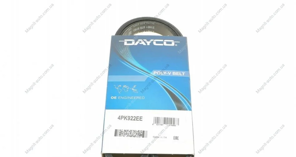 Ремінь П-клиновий Dayco DAYCO 4PK922EE (фото 1)