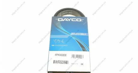 Ремінь П-клиновий Dayco DAYCO 4PK922EE
