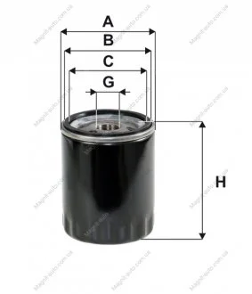 Фильтр масляный WIX FILTERS WL7516