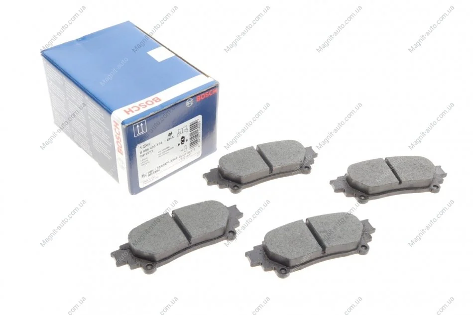Колодки дискового тормоза BOSCH 0986495174 (фото 1)