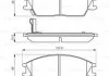 Тормозные колодки BOSCH 0986495221 (фото 2)