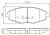 Тормозные колодки BOSCH 0986495224 (фото 1)