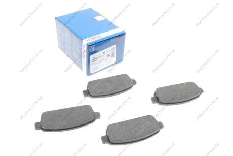 Комплект тормозных колодок из 4 шт. дисков BOSCH 0986495259