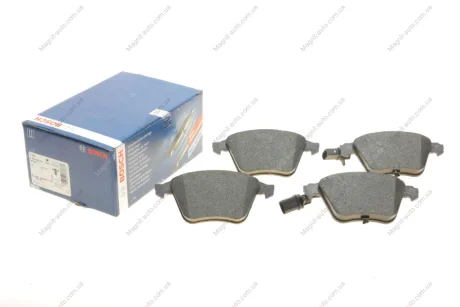 Колодки тормозные дисковые AUDI S4/A6/A4/A8 \'\'F\'>>07 PR2 - замена на 0986494104 BOSCH 0986495272