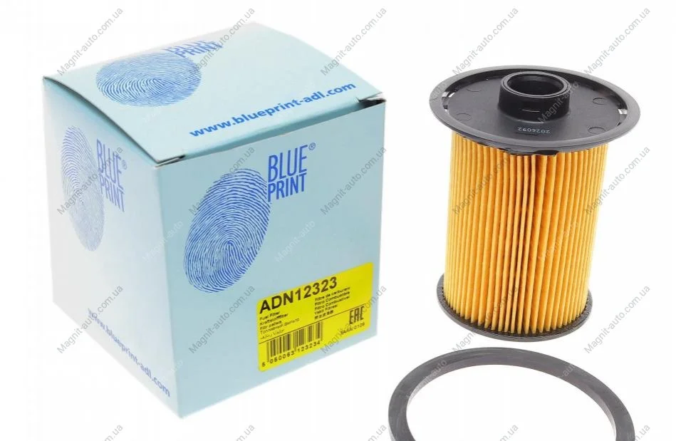 Фільтр палива з ущільнюючим кільцем BLUE PRINT ADN12323 (фото 1)