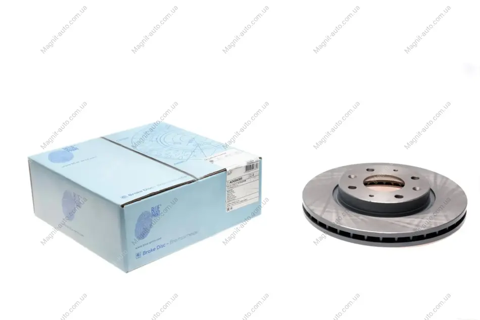 Диск гальмівний BLUE PRINT ADG04385 (фото 1)