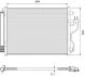 Радиатор кондиционера SPORTAGE 2.0 CRDi 10-15 Valeo 814396 (фото 1)