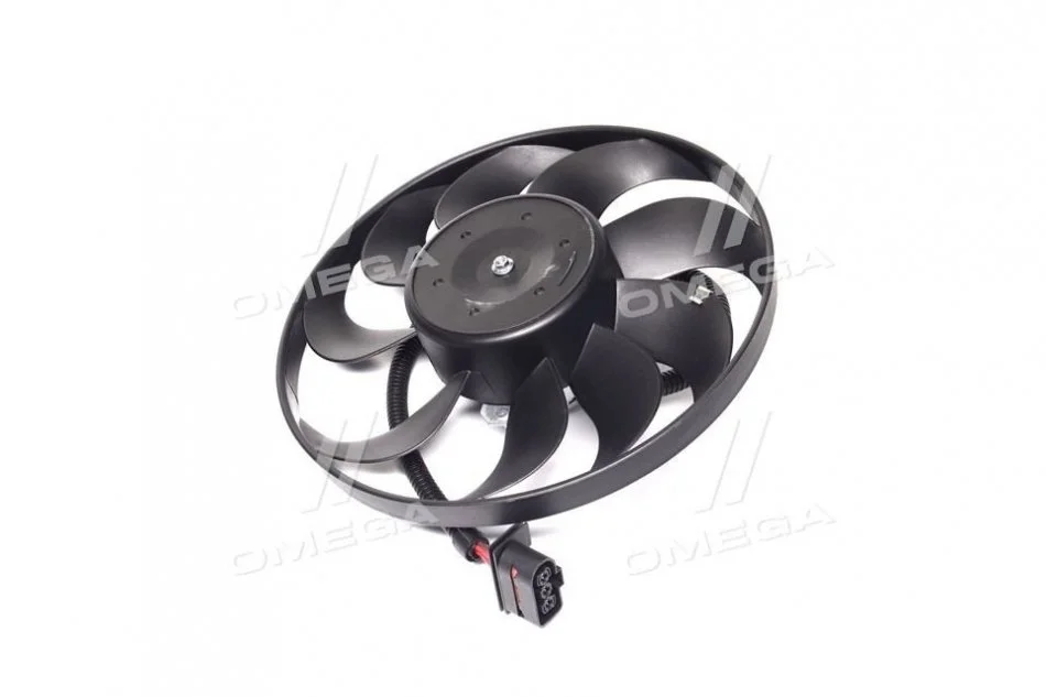 Вентилятор радиатора Golf IV/Octavia/Fabia (290mm/ 200/60W) NISSENS 85684 (фото 1)
