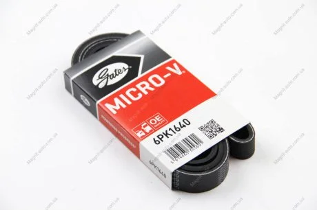 Ремень поликлиновой Gates 6PK1640