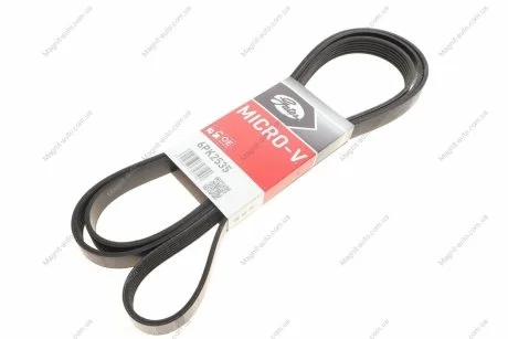Ремень поликлин. (произ-во) Gates 6PK2535