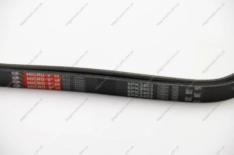 Ремінь поліклиновий, 3.5 -13 Gates 6PK2403