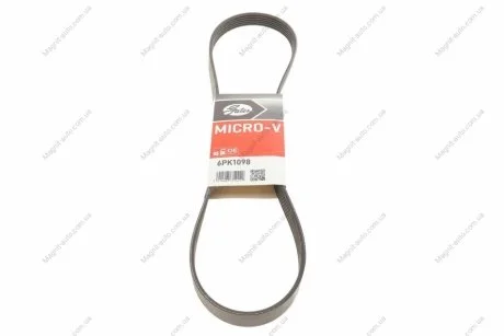 Ремень поликлиновой Gates 6PK1098