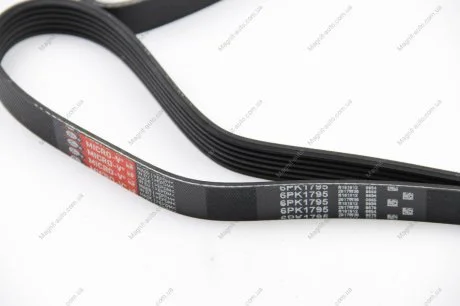 Ремінь генератора, 1.9dTi/dCi 01- (+AC)/Master Gates 6PK1795