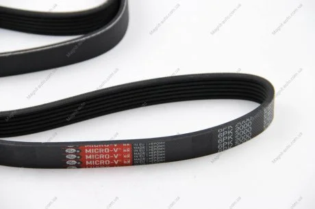 Ремінь генератора Gates 6PK2000