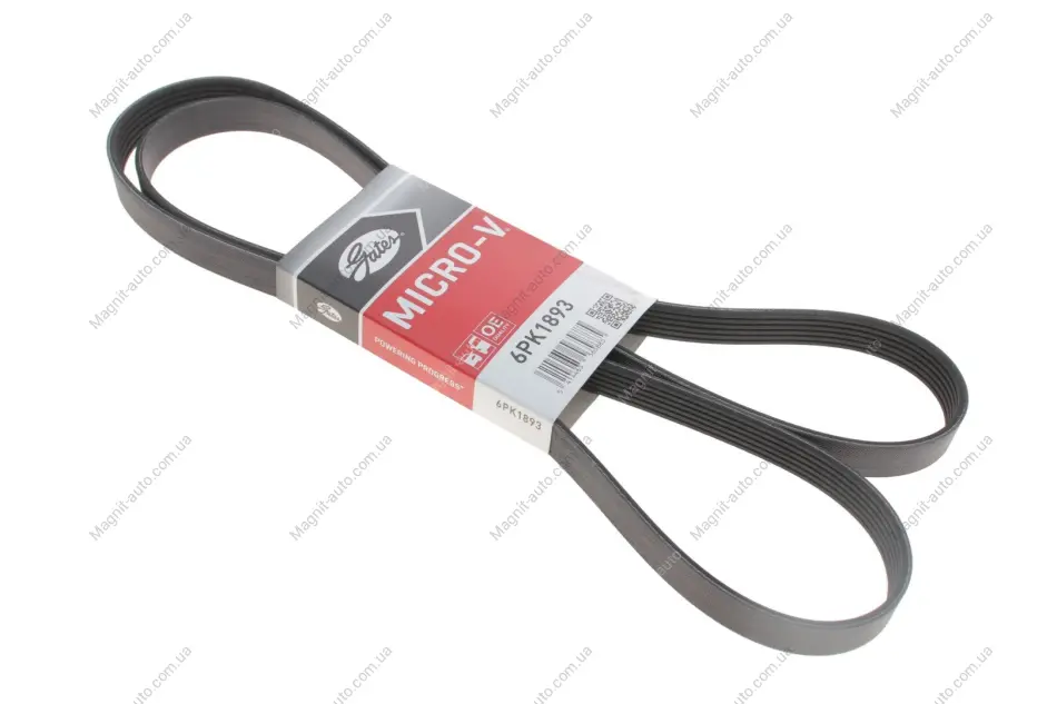 Ремень генератора BMW X5 3.0 d 07-13/Ford Focus 1.4/1.6 98-04 Gates 6PK1893 (фото 1)
