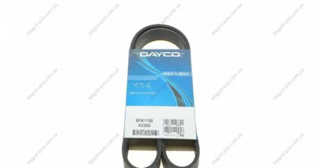 Ремень поликлиновой DAYCO 6PK1100