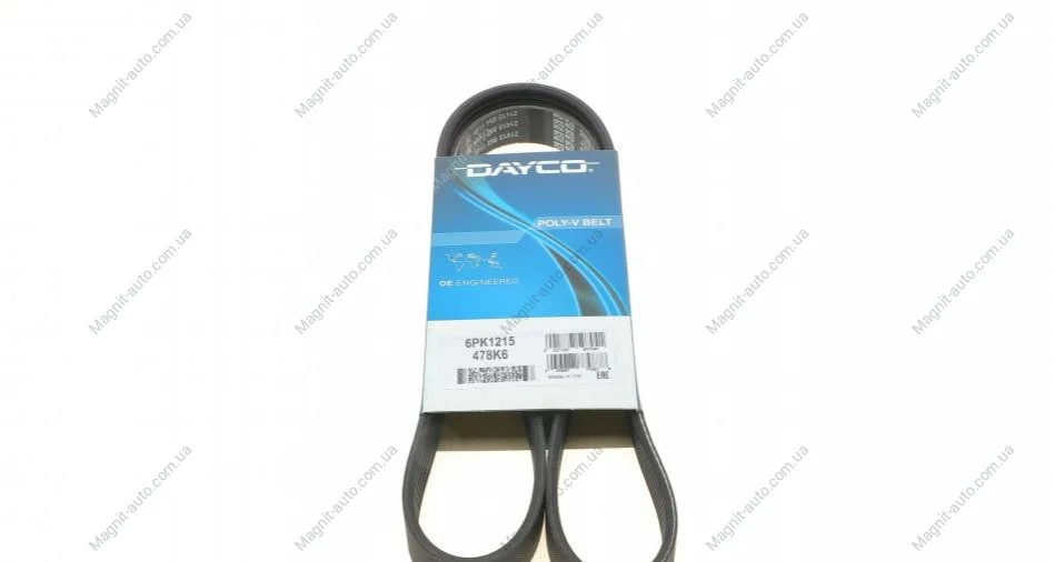Ремінь поліклиновий DAYCO 6PK1215 (фото 1)