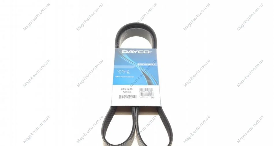 Поликлиновый ремень DAYCO 6PK1420 (фото 1)