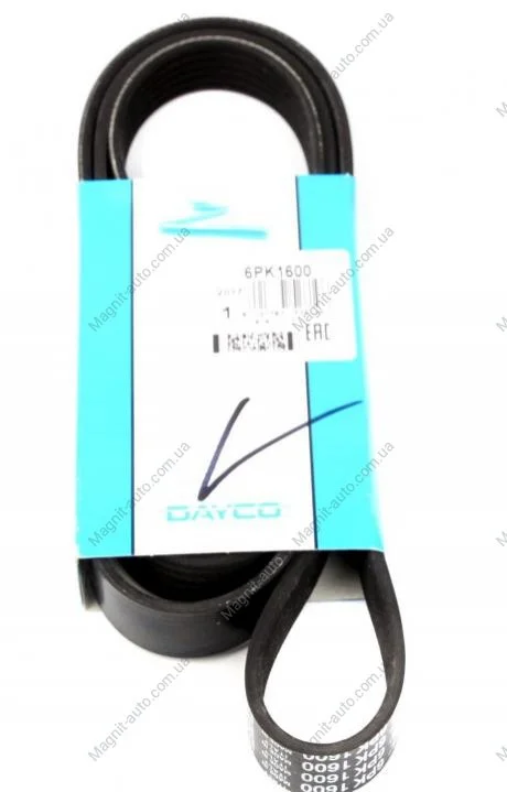 Ремінь поліклиновий DAYCO 6PK1600 (фото 1)