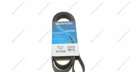 Ремень поликлиновой DAYCO 6PK1705