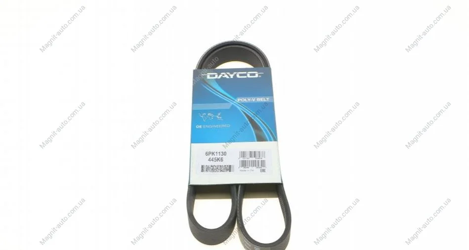 Поліклиновий ремінь DAYCO 6PK1130 (фото 1)