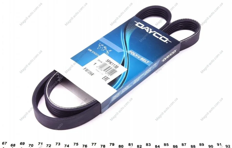 Ремень поликлиновый DAYCO 5PK1130 (фото 1)