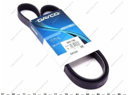 Ремень поликлиновый DAYCO 5PK1188