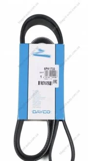 Ремінь поліклиновий, MAZDA 121, TOYOTA Avensis, FORD Fiesta 1.3-1.8 96-08 DAYCO 6PK1733