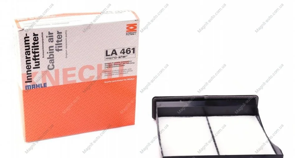 Фільтр салону, TOYOTA/SUBARY/MITSUBISHI MAHLE / KNECHT LA 461 (фото 1)