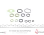Прокладка двигателя нижняя (к-кт), OM602 2.9 D ELRING 012.400 (фото 4)
