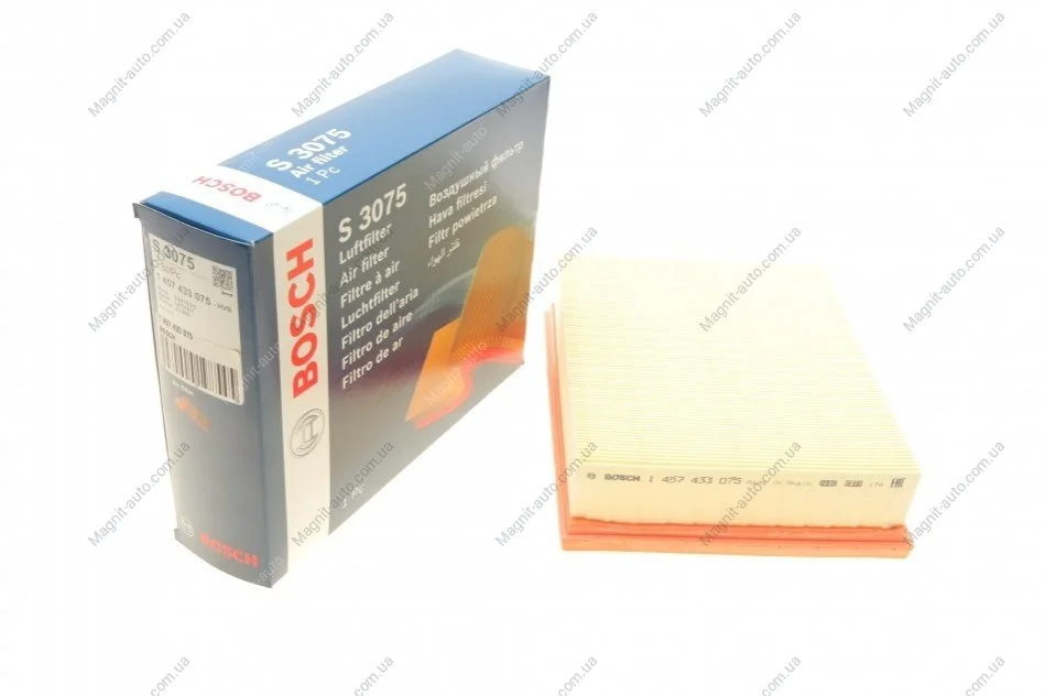 Фільтр повітряний, Espace 02-, Laguna 01- BOSCH 1457433075 (фото 1)