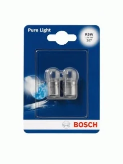 Автолампа Pure Light R5W BA15s 5 W прозрачная BOSCH 1987301022
