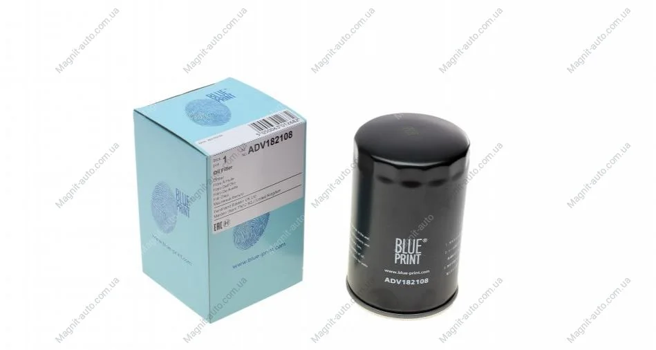 Масляний фільтр BLUE PRINT ADV182108 (фото 1)