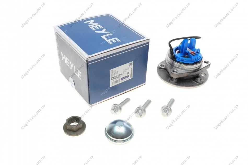 Комплект подшипника колеса переднего. OPEL SIGNUM, VECTRA C, VECTRA C GTS 1.6-3.2 04.02-01.09 MEYLE 614 650 0008 (фото 1)