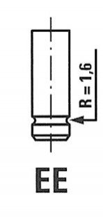Клапан впускной FRECCIA R3989/RNT (фото 1)