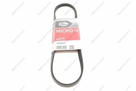 Ремень поликлиновой Gates 4PK823