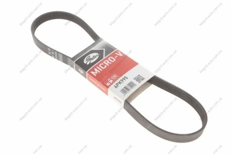 Ремень поликлиновой Gates 6PK995