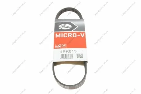 Ремень поликлиновый Gates 4PK613