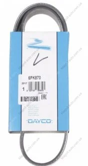 Ремень поликлиновый DAYCO 6PK870