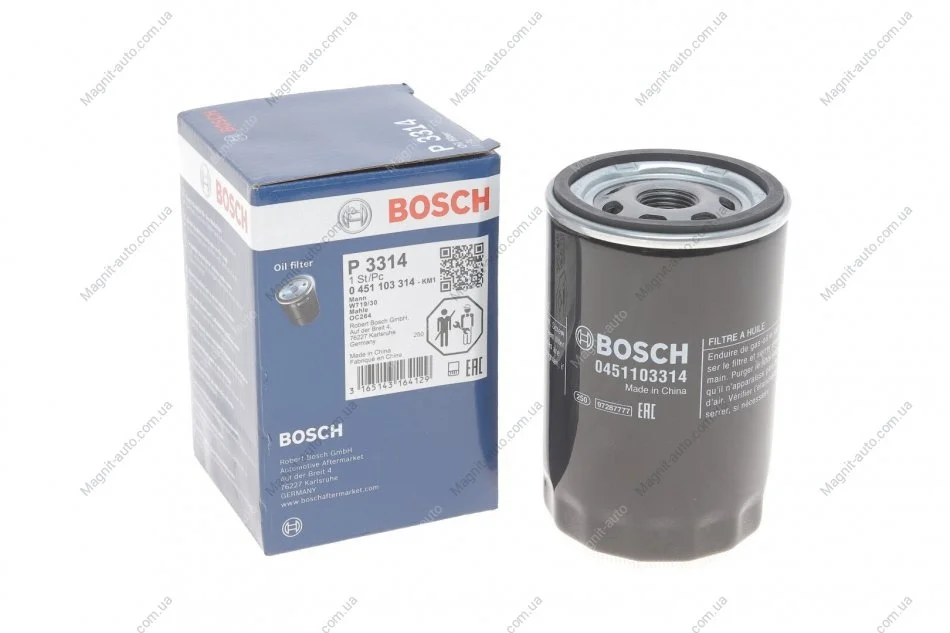 Масляный фильтр BOSCH 0451103314 (фото 1)