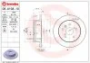 Тормозной диск задний. Lexus ES/Toyota Camry 01- (269*12) BREMBO 08.A108.10 (фото 1)