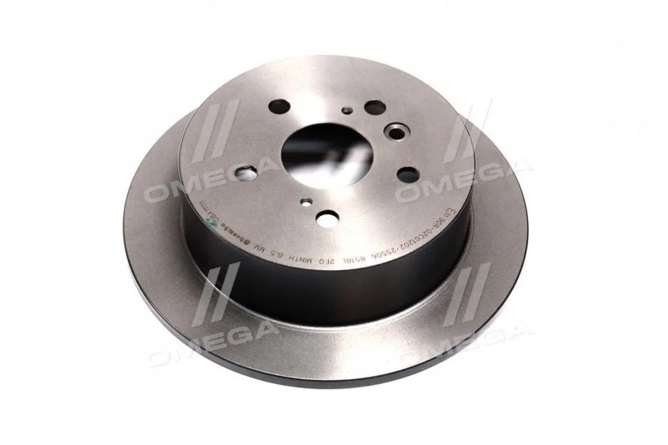 Диск гальмівний задній, LEXUS RX, TOYOTA Highlander; 03-10 BREMBO 08.A111.11 (фото 1)